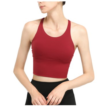AherBiu Workout Tank Tops for Women Sleeveless Gym Athletic Stretchy Slim Fitting Tanks Summer Crew Neck Quick Dry Sports Undershirts