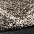 thumbnail image 2 of SAFAVIEH Hudson Adella Tapis Géométrique Diamants Shag, 2 of 4