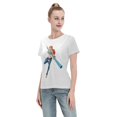 thumbnail image 4 of Women's Basic Short Sleeve T-Shirt One Piece Nami, 4 of 6