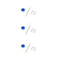 thumbnail image 1 of Transemion Car Modification Lightweight And Stylish Hood Lock Multiple Options Available blue DP17-32 3Set, 1 of 6