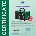 thumbnail image 2 of Ozone Generator 45,000mg/h, Industrial O3 Deodorizer for Areas of 2500 Square Feet - High Capacity Ozone Machine Air Ionizer Odor, 2 of 9