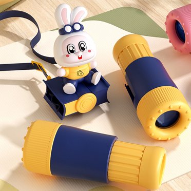 EGNMCR Jumelles Jouets pour Enfants Haute Définition Haute Puissance 8x Miroir Extérieur Petites Jumelles Portatives, Cadeaux de Noël Garçons et Filles Cadeaux d'Anniversaire Jumelles pour Enfants