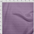 thumbnail image 4 of oneOone Cotton Flex Violet Fabric Geometric Craft Projects Decor Fabric Printed By The Yard 40 Inch Wide, 4 of 4