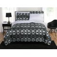 thumbnail image 1 of Trellis Grey Bed in a Bag Complete Bedding Set, 1 of 4