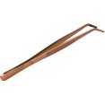 thumbnail image 2 of O'Creme Stainless Steel Precision Kitchen Culinary 8 Inch Tweezer Tongs (8" Curved, Rose Gold), 2 of 3
