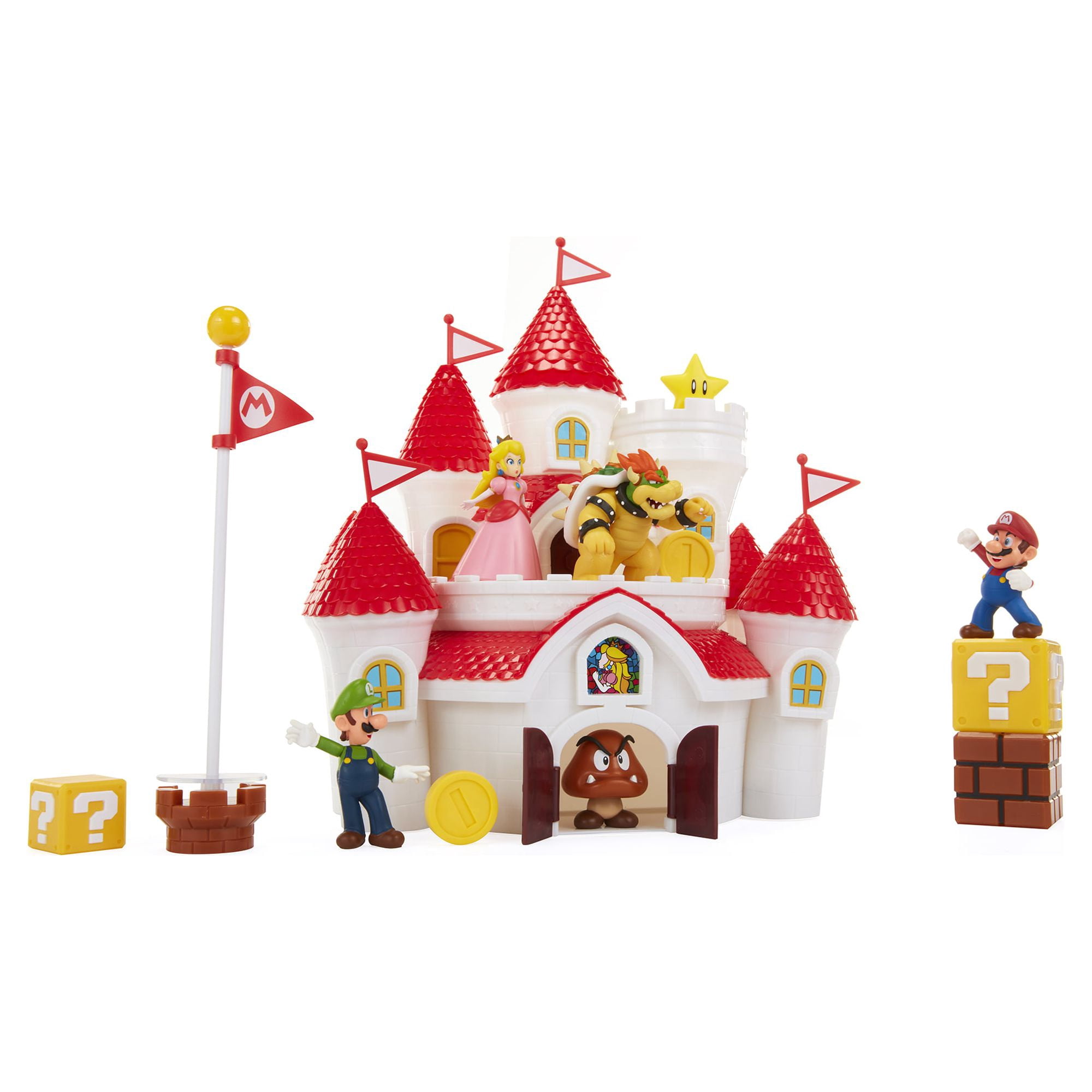 Super Mario Deluxe Mushroom Kingdom Castle Playset