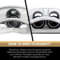 thumbnail image 4 of Max Advanced Brakes – Étrier de Frein Arrière EliteMAX pour Chevy Silverado 1500 2003-2006, Côté Conducteur, Revêtement Geomet, Quincaillerie Incluse, Ensemble d'Étrier de Frein à Disque avec Support, 4 of 8