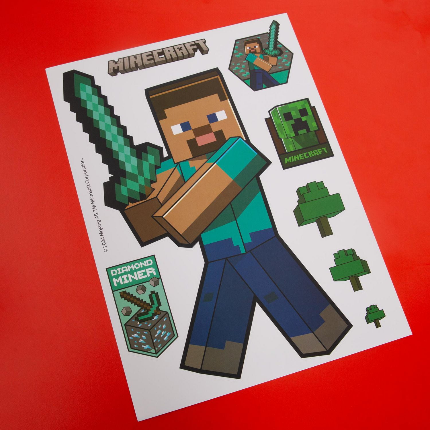 Autocollants muraux Minecraft