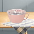 thumbnail image 4 of Chmadoxn Kitchen Storage & Organization, Straw Small Size Rice Bowl Soup Bowl Household Tableware Students Scald Bowl Soaking Bowl Stainless steel Anti Scald Noodle Bowl, 4 of 6