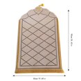 thumbnail image 2 of WMQPNNS New Trending Portable Prayer Rug: Thick Embossed Flannel Prayer Mat with Sponge Base for Indoor/Outdoor Use Todays Deals Clearance Sale, 2 of 4
