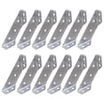 thumbnail image 1 of 12 Pcs Équerre d'Angle Trapézoïdale Équerre d'Angle Droit Équerre d'Angle en Acier Inoxydable, 1 of 8
