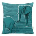 thumbnail image 1 of VargottamSquare Pillow Cover - Decorative Pillow Covers12x12 Inches,PrintedTeal BlueThemePillowcase, DecorativeSquareCushionCovers, 1 of 1