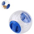 thumbnail image 1 of ZECATL Transparent Cute Pet Hamster Exercise Ball Mini Trot Plastic Toys (Pink), 1 of 4