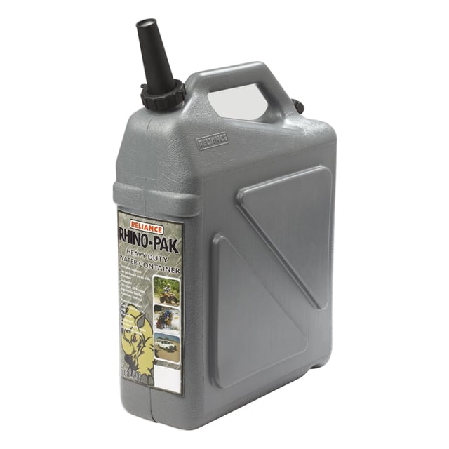 Reliance Products Rhino Pak Heavy Duty Water Container Jug w/ Handle, 5.5 Gallon