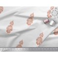 thumbnail image 2 of Soimoi Crepe Silk Fabric Floral Block Print Fabric by Yard 42 Inch Wide, 2 of 3