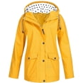 thumbnail image 1 of Dvkptbk Veste à Capuche pour Femmes, Imperméable, Grande Taille, Coupe-Vent, en Solde, 1 of 3