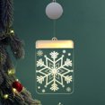 thumbnail image 1 of Agiferg Christmas Window Lights LED Hanging Curtain Light Garland Xmas Tree Decoration, 1 of 2