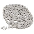 thumbnail image 1 of Mountain Bike Chain, Durable Bicycle Chain, Mud Drain Hole Design High System Compatibility Mountain Bike Bicycle For Gifts Home Silver, 1 of 8