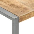 thumbnail image 3 of vidaXL Table Basse 140x140x40 cm Bois de Manguier Brut, 3 of 4
