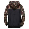 thumbnail image 2 of Innerwin Veste à Manches Longues Manteau pour Hommes Automne Chandail à Capuchon Léger Extérieur Vert 4TG, 2 of 4