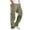 Green, variant on RKSTN Cargo Pants for Men Casual Multiple Pockets Outdoor Long Trousers Straight Type Fitness Solid Color Pants