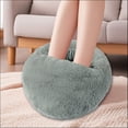thumbnail image 3 of Electric Heated Foot Warmer Slippers USB Powered, Portable Heating Foot Cushion with Non-Slip Bottom, Adjustable Temperature Under Desk Warmer for Winter Office Home Use, 3 of 8