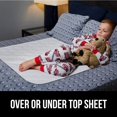 thumbnail image 2 of GORILLA GRIP Washable Bed Pads for Incontinence, Leak Proof Slip Resistant Pee Pad Protector, 52x34, Absorbs 8 Cups, Soft Mattress Protection Chux fo, 2 of 9
