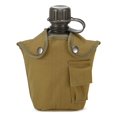thumbnail image 1 of Bouteille de Cantine 1L Camping Randonnée Sac à Dos Survie Bouteille d'Eau avec Housse, 1 of 7