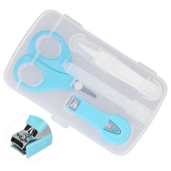 Baby Nail Clippers, 3 in 1 Baby Nail Care Set Baby Fingernail Clippers Baby Nail Kit Infant Nail Clippers Baby Manicure Set for Infant Manicure Pedicure