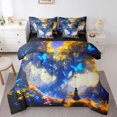 thumbnail image 1 of YST Glowing Butterfly Comforter Set, Jungle Adventure, 7-Piece, Full Size, 1 of 4