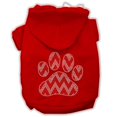 thumbnail image 1 of Chandail à Capuchon pour Chien en Strass avec Canne à Sucre Rouge XL (16), 1 of 1