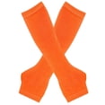 thumbnail image 1 of RXIRUCGD Gants d'Hiver Chauds Chauffe-Bras Doux Longs Gants Sans Doigts pour Femmes, 1 of 2