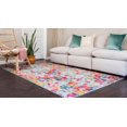 thumbnail image 2 of Unique Loom 3142248 5 x 8 ft. Champagne Chromatic Rectangular Rug, Multi Color, 2 of 4