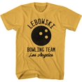 thumbnail image 1 of The Big Lebowski Bowling Team Ginger Adult T-Shirt Xl, 1 of 2