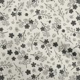 thumbnail image 1 of oneOone Polyester Spandex Black Fabric Asian Floral Fabric For Sewing Printed Craft Fabric By The Yard 56 Inch Wide, 1 of 4
