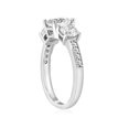 thumbnail image 4 of 1 3/4ct Three-Stone Round Diamond Engagement 3 Stone Ring 14K White Gold, 4 of 4