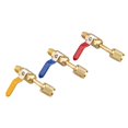 thumbnail image 3 of Straight Ball Valves Designed For A/C Charging Hoses Yellow 68 Mm Adapter, 3 of 8