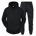 thumbnail image 1 of Kcodviy Men Autumn and Winter Big Mens Suits Set Leisure Solid Color Colorful Mens Dress Suits Zipper Sweater Pants Sports Haptic Suits Suit, 1 of 9