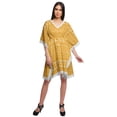 thumbnail image 3 of Moomaya Robe Courte de Caftan de Plage, Robe de Couverture Imprimée, Kaftan pour Femmes, Tenue de Plage, Couverture, 3 of 4
