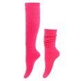 thumbnail image 4 of Youkk 2pcs Polyester Made Slouch Socks Breathable And Sweat-absorbing Elasticity Breathable Fabric Comfortable To Wear Rosy Red 5Set, 4 of 6