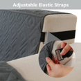 thumbnail image 4 of CHUANK Housse Imperméable pour Canapé, Housses pour Sofa en L, Housse pour Chaise Longue, Housse Réversible de Protection de Meuble pour Chien, Chat, Animaux, Enfants, Moyen, Gris Foncé, 4 of 9