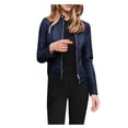 thumbnail image 2 of Aqestyerly Veste de Motard à Revers pour Femme avec Fermeture Éclair, Manteau de Moto Court et Court Style Punk pour l'Automne, Vêtement d'Extérieur HWRETIE, 2 of 6