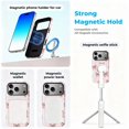 thumbnail image 4 of SKLYDDI Cute Pink Bows Case for iPhone 14 Plus, Slim, Compatible with MagSafe, 4 of 7