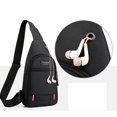 thumbnail image 3 of Sac de Poitrine Décontracté Imperméable pour Hommes, Pochette Portable à une Épaule pour l'Extérieur, 3 of 6
