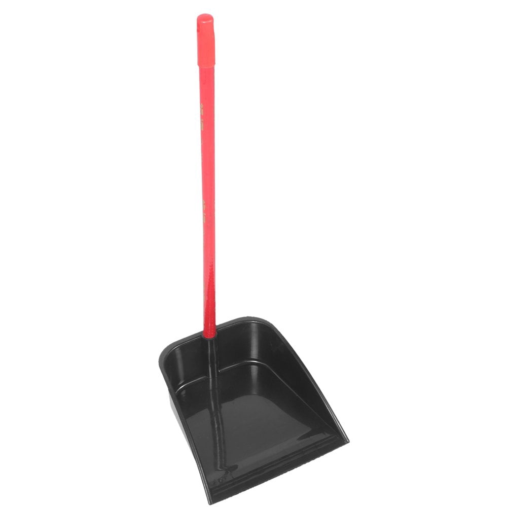 SNNROO Dust Pan with Long Handle Vertical Dustpan Outdoor Indoor Dustpan Detachable Dustpan