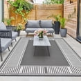 thumbnail image 4 of Gaderth Outdoor Rug 9x18 Waterproof Patio Rug, Reversible Plastic Straw Outdoor Carpet, Foldable Portable RV Camping Mat for Porch Balcony Deck Front Door Beach Picnic Camper, 4 of 9