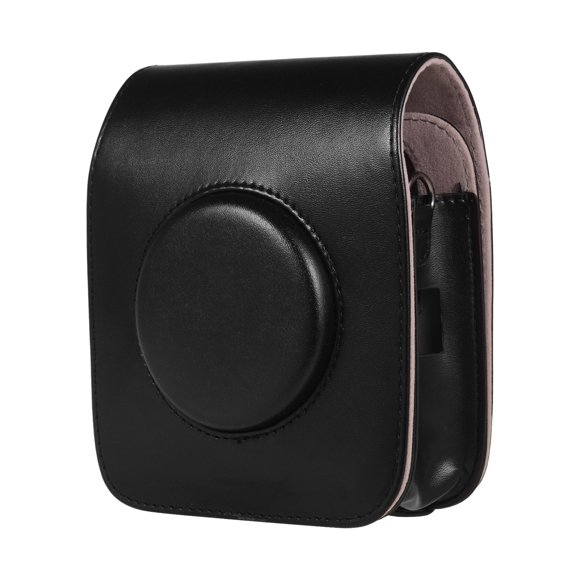Sacoche pour appareil photo en cuir PU avec bandoulière compatible avec l'appareil photo Fujifilm Fuji Instax SQ20 Instant