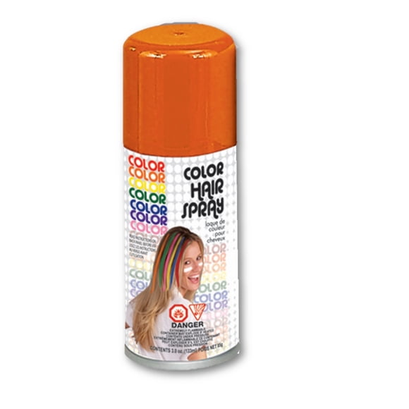 Bright Color Hair Spray Orange Temporary Hair Color Costume Accessory Make-Up