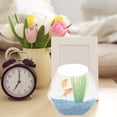 thumbnail image 4 of QJUHUNG 2pcs Transparent Fish Bowl Desktop Small Fish Bowl Plastic Fish Bowl Transparent Desktop Small Aquarium Fish Bowl For Home, 4 of 8