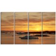 thumbnail image 2 of Icebergs Géants sur l'Océan Arctique - Impression sur Toile, 2 of 3